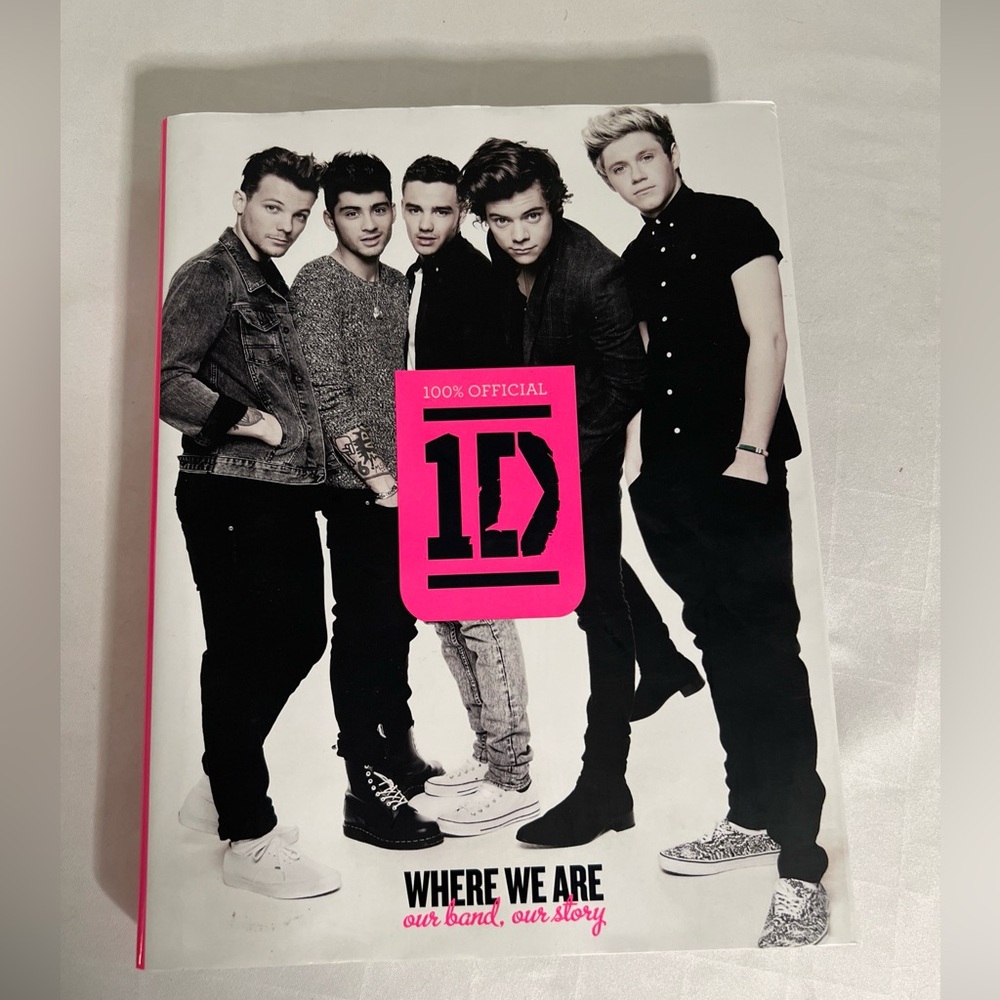 One Direction Where We‎ Are Our Band, Our Story - 100% Official Book W/ Jacket